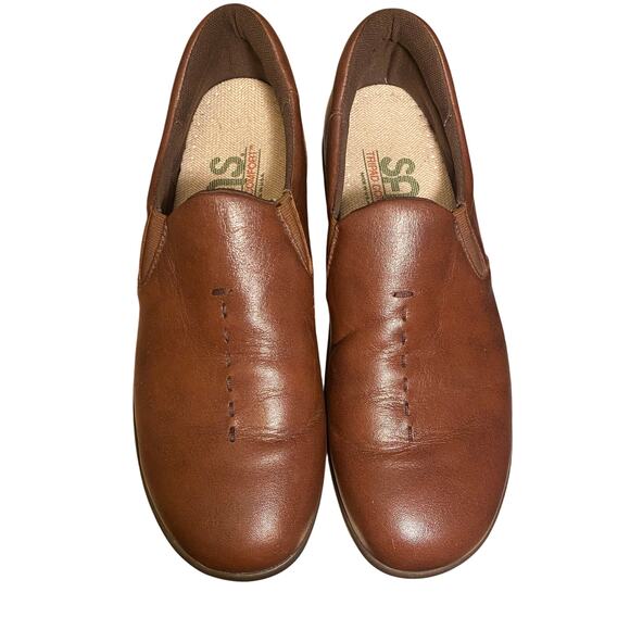 SAS "Viva" Women's Loafer, Leather, Brown, Slip On, Comfort, Size 7 - Picture 1 of 9